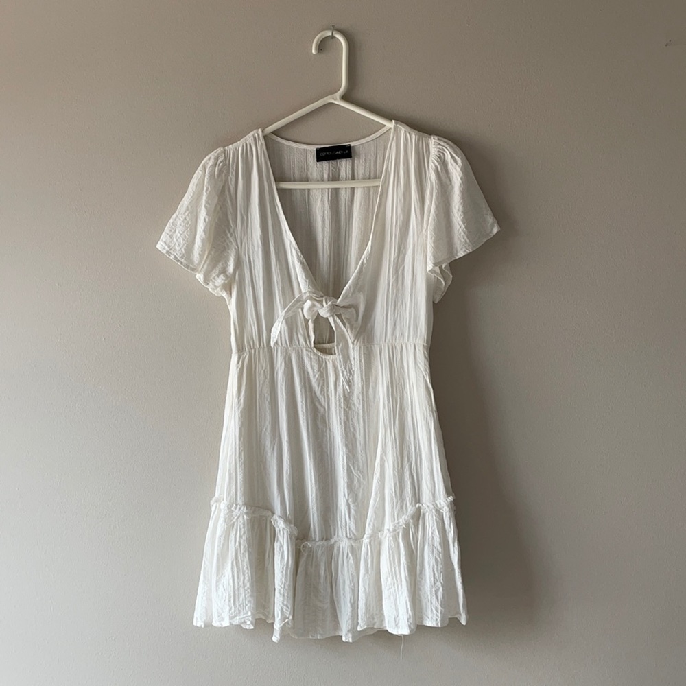 Cotton Candy LA White Tie Dress